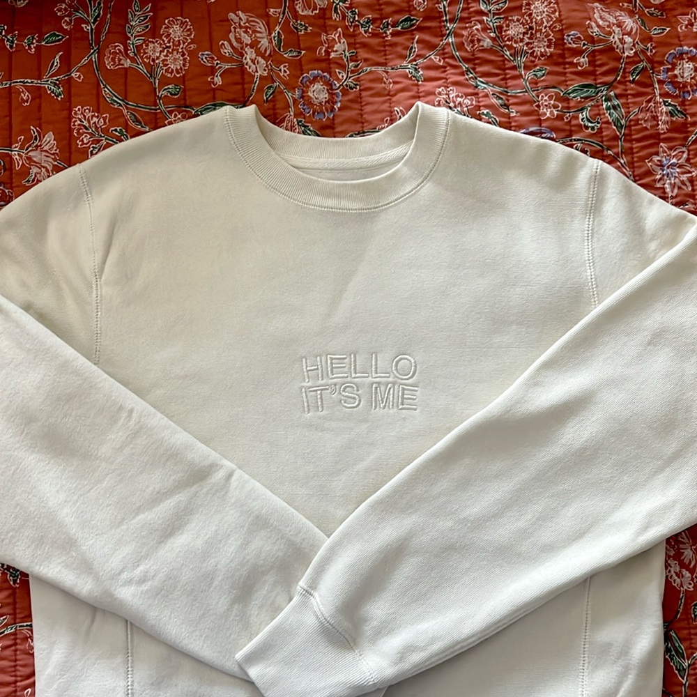 Adele “Hello It’s Me” Sweater, Concert Merch, Hello by Adele